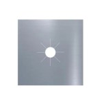 Set Folii de Protectie din Teflon - pentru Plita si Aragaz , Reutilizabile, Gri, 4 Bucati, Oem