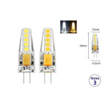 Bec Led &ndash; G4 12v/3w 6400k (ACDC)