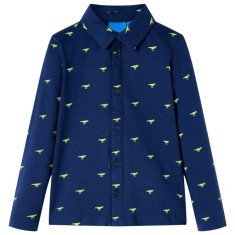 Cămașă pentru copii cu bleumarin 92 13269
