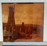 Fotografie cliseu sticla Prahova Campina - Sonde