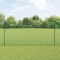 &Icirc;ngrădire din S&acirc;rmă Sudată cu 5 U Posturi Verde 1.6x10 m Oțel