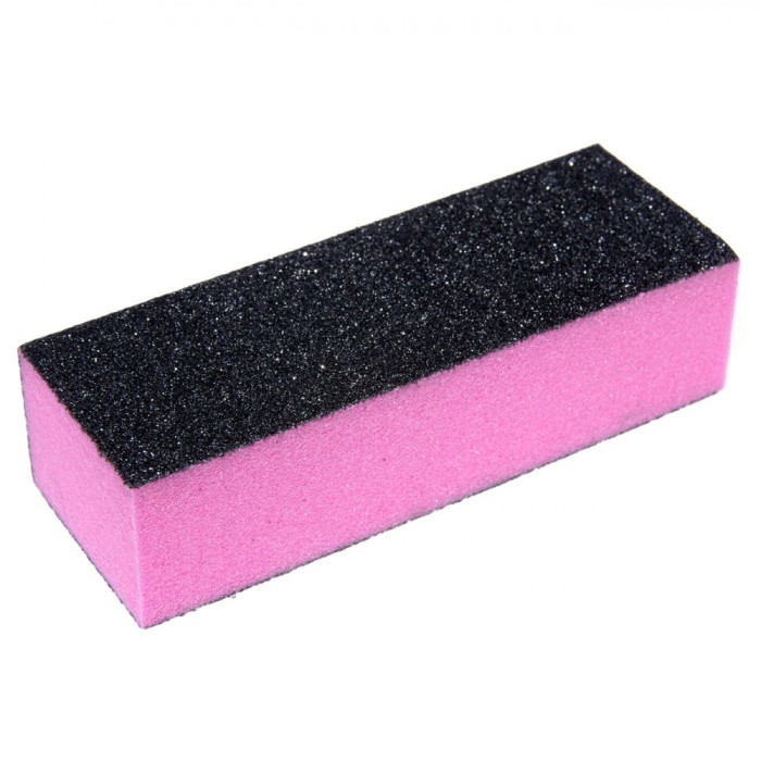 Pila de Unghii, Buffer, Negru Fucsia, 9x4x4cm
