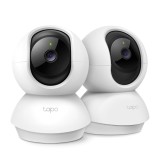 Cumpara ieftin Pan/Tilt Home Security Wi-Fi Camera, 2-Pack SPEC: 1080p, 2.4 GHz,