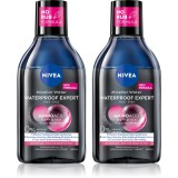 NIVEA Micellar Waterproof apa pentru curatare cu particule micele ambalaj economic