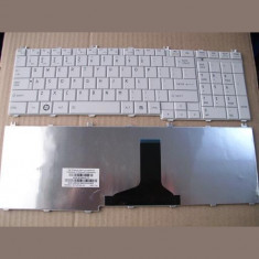 Tastatura laptop noua Toshiba Satellite C650 C660 L650 L670 L675 L675D WHITE US foto