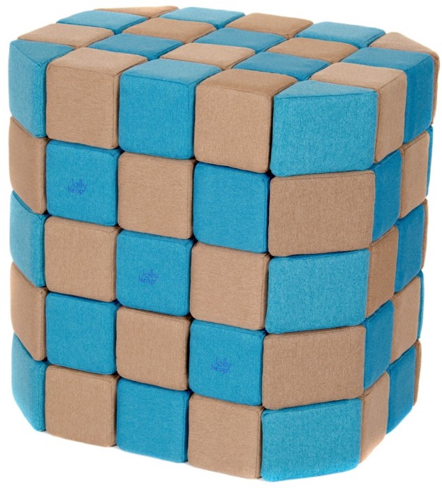 Set constructie MAXI JollyHeap BASIC Magnetic Blocks 1423 100 pcs.