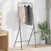 VidaXL Suport pentru H&acirc;rtie Negru 60 x 53 x 155 cm Oțel