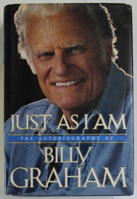 JUST AS I AM , THE AUTOBIOGRAPHY OF BILLY GRAHAM , 1997 , PREZINTA URME DE UZURA SI DE INDOIRE foto