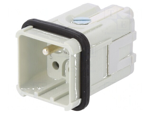 Conector HDC inserturi contact tată S-QD5/0 PIN 6 5 PE