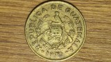 Guatemala - moneda de colectie exotica - 1 centavo 1970 - ceva mai greu de gasit