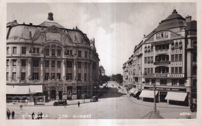 Timisoara. Str. Bursei (circulata 1933)