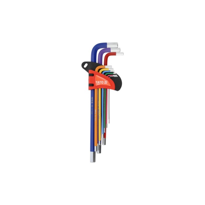Set chei hexagonale, 1.5-10mm, 9 piese Yato YT-05634