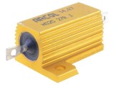 Rezistor bobinat cu radiator 27&Omega;, 25W, montare &icirc;nşurubare