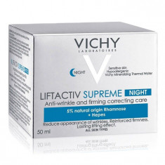 Crema de Noapte antirid pentru toate tipurile de ten Liftactiv Supreme, 50 ml, Vichy