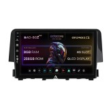 Cumpara ieftin Navigatie Honda Civic X Sedan (2015-2021), Android, Z-Octacore 8GB RAM + 256GB ROM, 9 Inch - AD-BGZ9008+AD-BGRKIT004