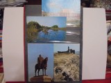 TULCEA - 4 VEDERI DIN JUDET - CASA DE CULTURA TULCEA, CANALUL BABA RABA DIN DELTA, CETATEA ENISALA, STATUIA LUI STEFAN DIN TULCEA - NECIRCULATE.