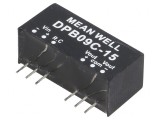 Convertor DC/DC 9W 36-75V la 15V/-15V SIP8