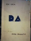 Ion Luca - Ra. Poem dramatic (1936) tiparnita municipiului Bacau
