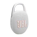 Boxa portabila JBL Clip 5, Bluetooth, 7 W, Multi-Point, Auracast, IP67 (Alb)