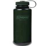 Sticla Apa Nalgene Wide Mouth Sustain 1L Jade - Rezistenta, BPA Free, Reciclata, Outdoor, Bidoane