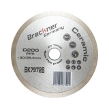 Disc diamantat continuu 200 mm pentru gresie, faianta si marmura Breckner