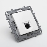 Priză date RJ45 alb Salbei - LEGRAND