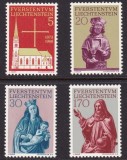 Liechtenstein 1966 - Restaurarea bisericii din Vaduz, serie neuzata
