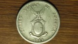 Filipine - administratie SUA /americana WW2 - raritate 10g argint 750 - 50 centavos 1944 - starea din imagini, Asia