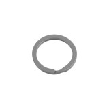 Inel metalic lacuit pentru chei, diametru 30 mm, Gri