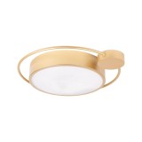 Plafonieră Moon 28W 1400lm 3000K 440x70mm, auriu, Erste