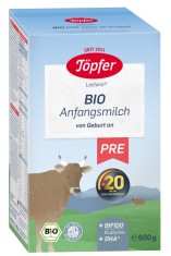 Formula lapte praf Lactana Pre Bio +0 luni, 600g, Topfer