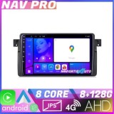 Navigatie BMW Seria 3 E46 KIT 052 EDOTEC-LITE Android Ecran 720P Octa Core 8 128 Carplay CarStore Technology
