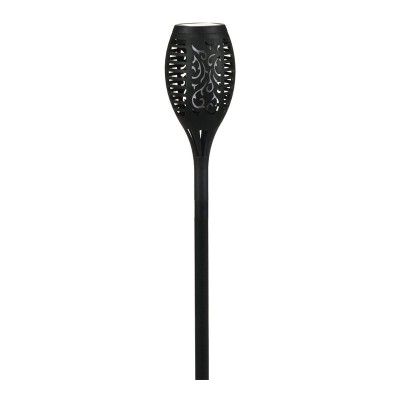Lampa solara LED, comutator ON/OFF, 49 cm, imita flacara foto