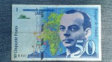 50 Francs 1994 Franta / franci Antoine de Saint-Exupery / seria 021208402