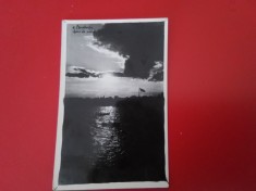Constanta - apus de soare - carte postala interbeelica necirculata foto