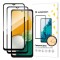 Folie de protectie Ecran WZK pentru Samsung Galaxy A13 5G A136, Sticla Securizata, Full Glue, Set 2 bucati, Neagra