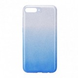 Husa Silicon Albastru Bling pentru Huawei P Smart - Protectie si Stil