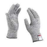 Mănuși Protecție Anti-Tăiere Gri M, HPPE, Spandex, Multifuncționale - Universal Bărbați/Femei