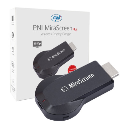 Resigilat : HDMI Streaming player PNI MiraScreen Plus Wireless Display Dongle, Air foto