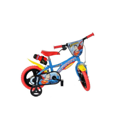 Bicicleta copii 12&amp;quot; Superman PlayLearn Toys foto