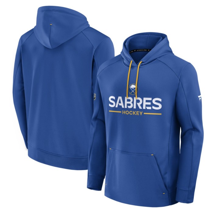 Buffalo Sabres hanorac de bărbați cu glugă Authentic Pro Rink Poly Fleece POH - L