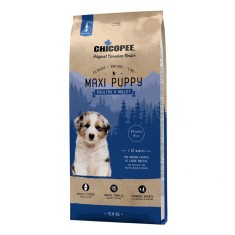 Hrana Uscata Caini Super-premium Chicopee Classic Nature Line Maxi Puppy Poultry &amp; Millet, 15 kg