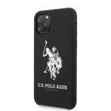 Cumpara ieftin Husa Cover US Polo Silicone Big Horse pentru iPhone 11 Pro Max Negru, U.S. Polo