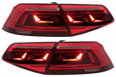 Stopuri LED VW Passat B8 3G (2015-2019) Sedan B8.5 Design cu semnal dinamic Performance AutoTuning foto