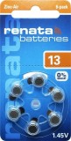Set 6 baterii auditive ZA13 PR48 13 1.45V Zinc-Air Renata 6buc/blister