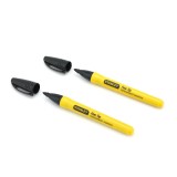 Marker permanent Stanley 0-47-316, varf subtire, set 2 bucati
