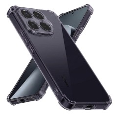 Asteroid GSM - Shockproof Clear Silicone - Xiaomi 17T Pro - Smoke Black