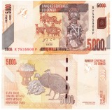 Congo 5 000 Francs 2020 P-102 UNC