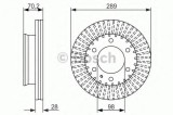 Disc frana FORD RANGER (ER, EQ) (1998 - 2006) BOSCH 0 986 479 711