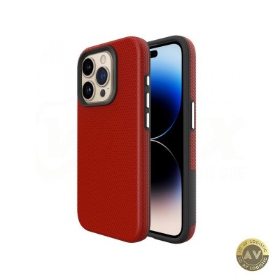 Husa pentru Samsung Galaxy A15 5G A156 / A15 A155 Vmax Triangle Rosie foto